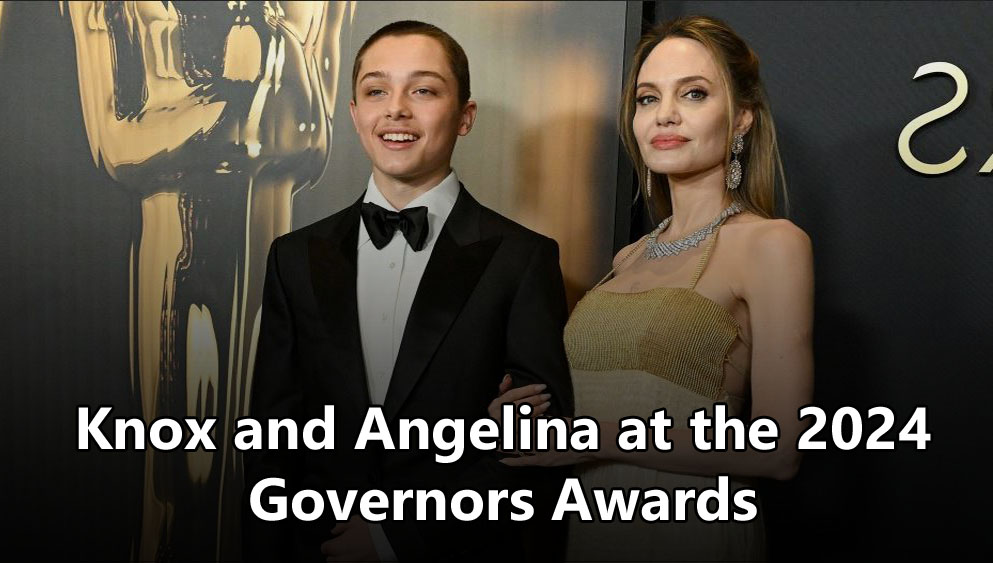 Knox Jolie-Pitt Angelina Jolie November 2024