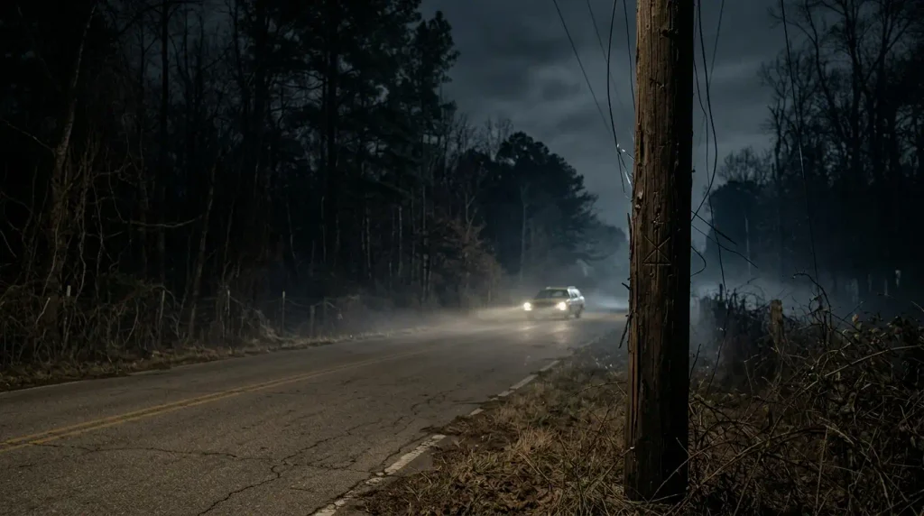 Hereditary telephone pole scene and hidden Paimon symbol